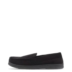 Slippers*Howick Moccasin Slippers in Black