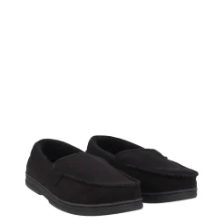 Slippers*Howick Moccasin Slippers in Black