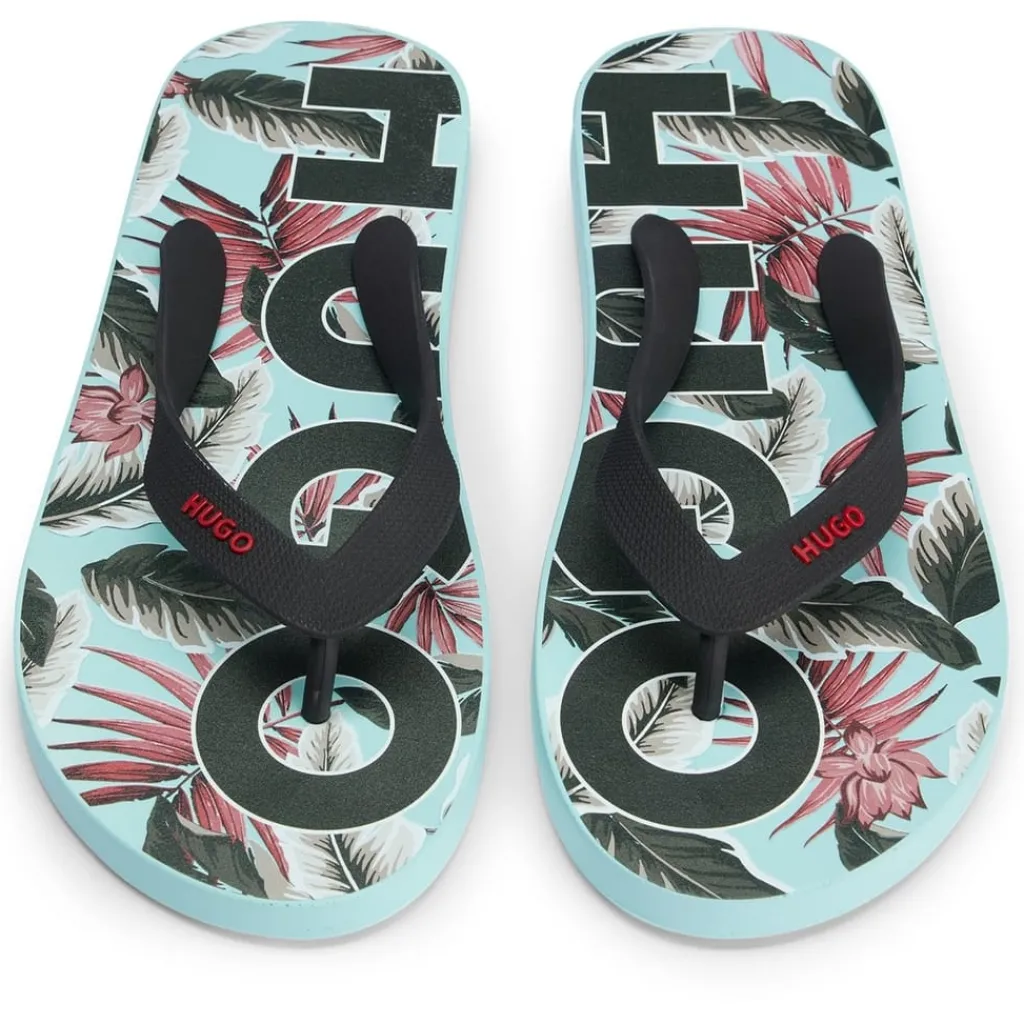 Beach Shoes*Hugo Arvel Thng Flw 10248520 01 in Black