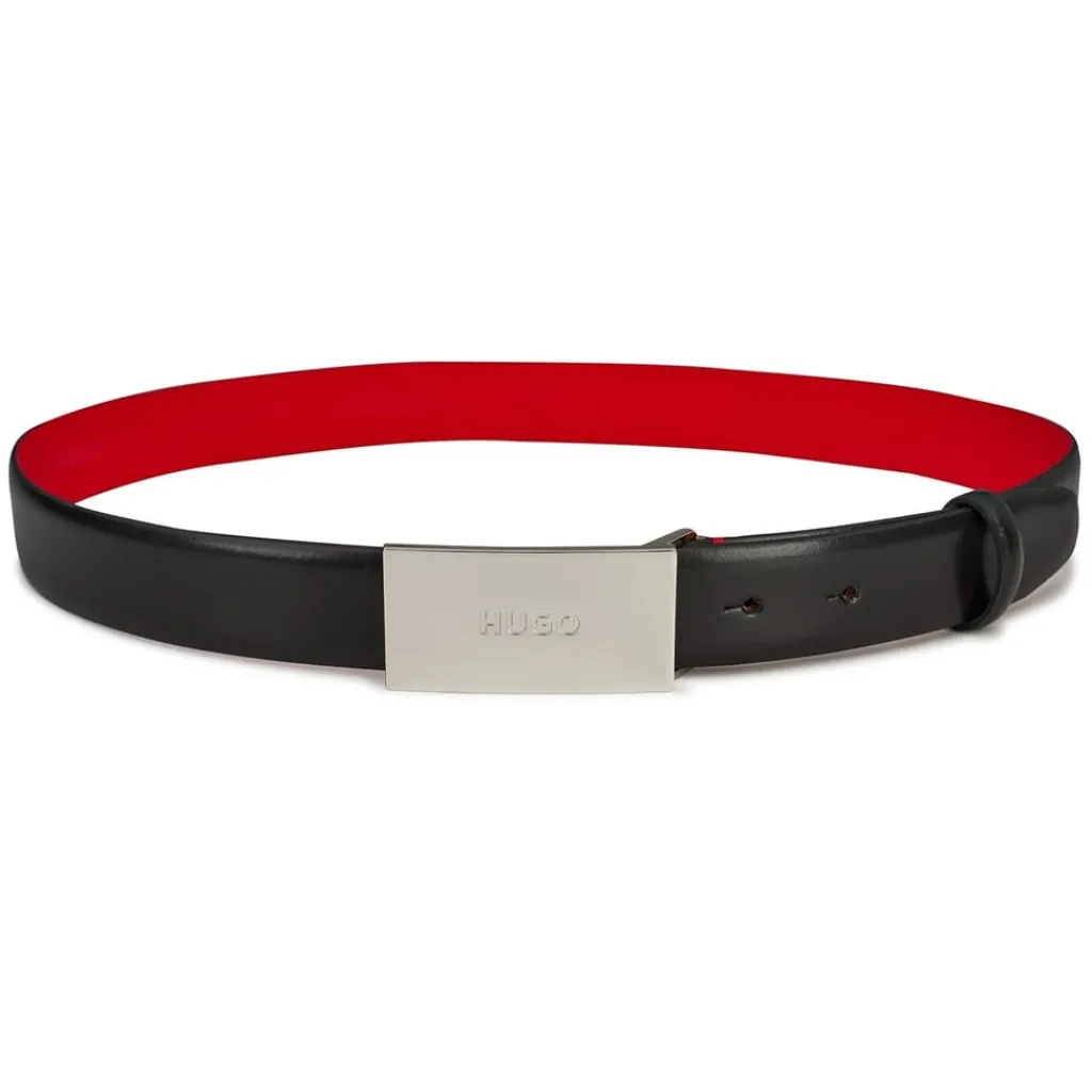 Belts*Hugo Baldwin Belt Mens in Black