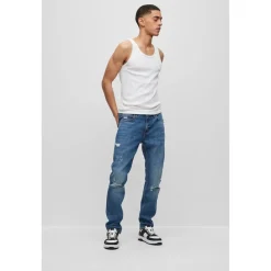 Jeans*Hugo Boss 708 Slim Jeans in Blue