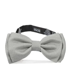 Assorted|Formalwear*Hugo Boss Classic Bow Tie in Silver