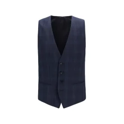 Formalwear*Hugo Boss Huge6 Waistcoat in Dark Blue