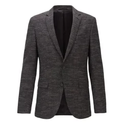 Formalwear*Hugo Boss Nasley3 Blazer Jacket in Charcoal