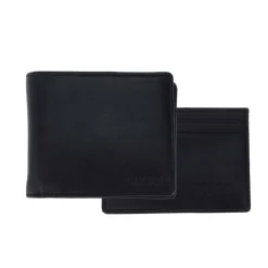 Wallets*Hugo Card Holder in Black