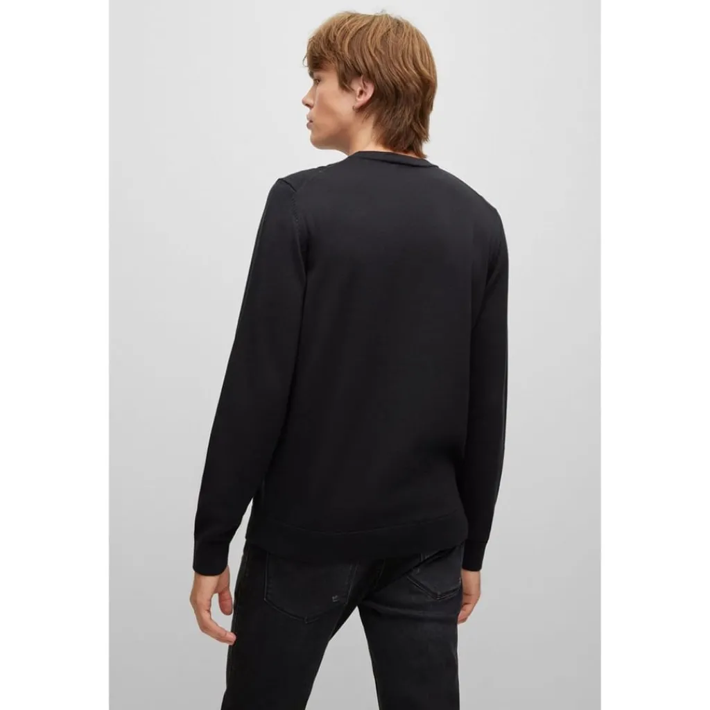 Knitwear*Hugo Cassius C Jumper in Black