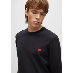 Knitwear*Hugo Cassius C Jumper in Black