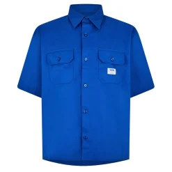 Shirts*Hugo Crew Neck Regular Fit Short Sleeve Shirt in Blue