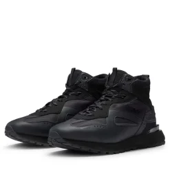Trainers|Footwear*Hugo Cubite Hi-Top Trainers in Black