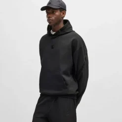 Sweatshirts*Hugo Dagarito Relaxed-Fit Hoodie in Black