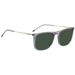Sunglasses*Hugo Detailed Square Sunglasses in Grey