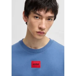 Sweatshirts*Hugo Diragol212 Crewneck Sweatshirt in Blue