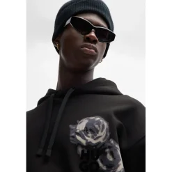 Sweatshirts|Hoodies*Hugo Dirosehood Hoodie in Black
