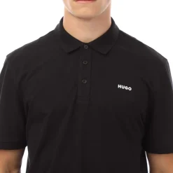 Polo Shirts*Hugo Donos222 Polo Shirt in Black