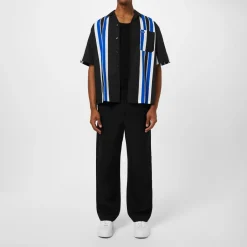 Shirts*Hugo Eligino Relaxed Fit Short Sleeve Shirt in Black