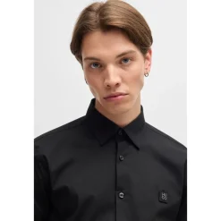 Shirts*Hugo Ermo 10243670 07 in Black