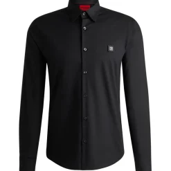 Shirts*Hugo Ermo 10243670 07 in Black