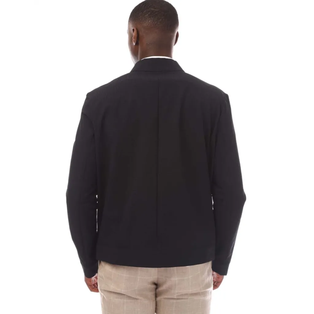 Coats And Jackets*Hugo Hellys Slim-Fit Overshirt in Dark Blue