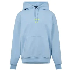Hoodies*Hugo Hooded Relaxed Fit Long Sleeve Sweatshirt in Blue