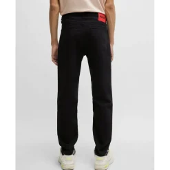Jeans*Hugo 634 Tapered-Fit Jeans in Black