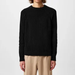 Knitwear*Hugo Jumper in Black