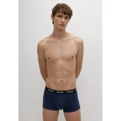 Underwear And Socks*Hugo Pack Boxer Shorts in Blue