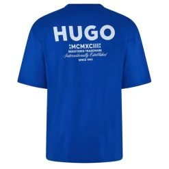 T-Shirts And Vests*Hugo Patch T-Shirt in Blue