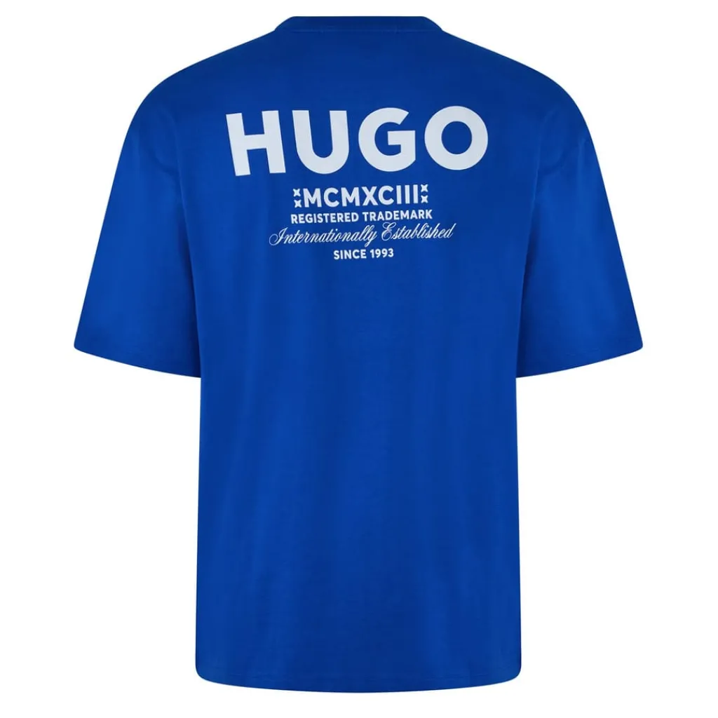 T-Shirts And Vests*Hugo Patch T-Shirt in Blue
