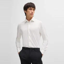 Shirts*Hugo Regular Fit Long Sleeve Shirt in White