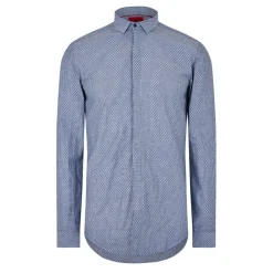 Shirts*Hugo Regular Fit Long Sleeve Shirt in Blue