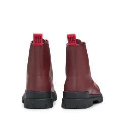 Boots*Hugo Ryan Half Boots in Red