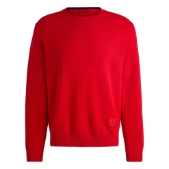 Knitwear*Hugo Symond Knitted Square Pattern Sweater in Pink