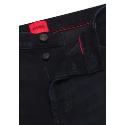 Jeans*Hugo Tapered Fit Five Pocket Jeans in Blue