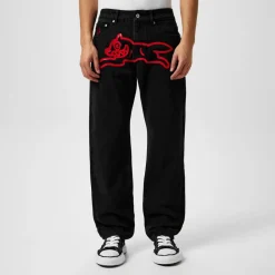 Jeans*Icecream Run Dog Slim Fit Jeans in Black
