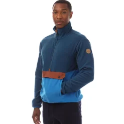 Sweatshirts*Icepeak Matthews 1/4 Zip Fleece in Blue