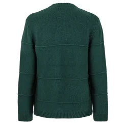 Knitwear*Jack Wills Boucle Knit Crew Sweater in Green