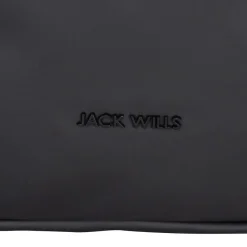 Bags*Jack Wills Coated Duffle Bag in Black