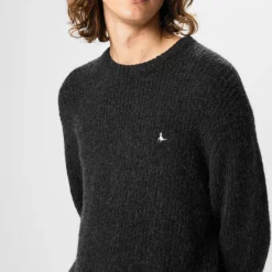 Knitwear*Jack Wills Crew Neck Relaxed Fit Sweater in Black