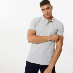 Polo Shirts*Jack Wills Eaton Stretch Polo in Grey