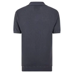 Polo Shirts*Jack Wills Knit Regular Fit Polo Shirt in Grey