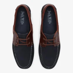 Shoes*Jack Wills Leather Boat Shoes in Brown