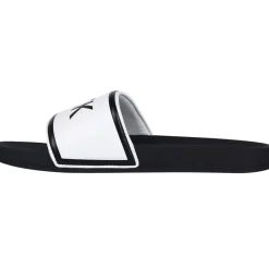 Beach Shoes*Jack Wills Logo Sliders in Black