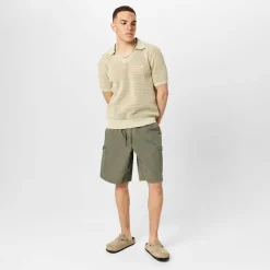 Polo Shirts*Jack Wills Regular Fit Knit Polo Shirt in Green