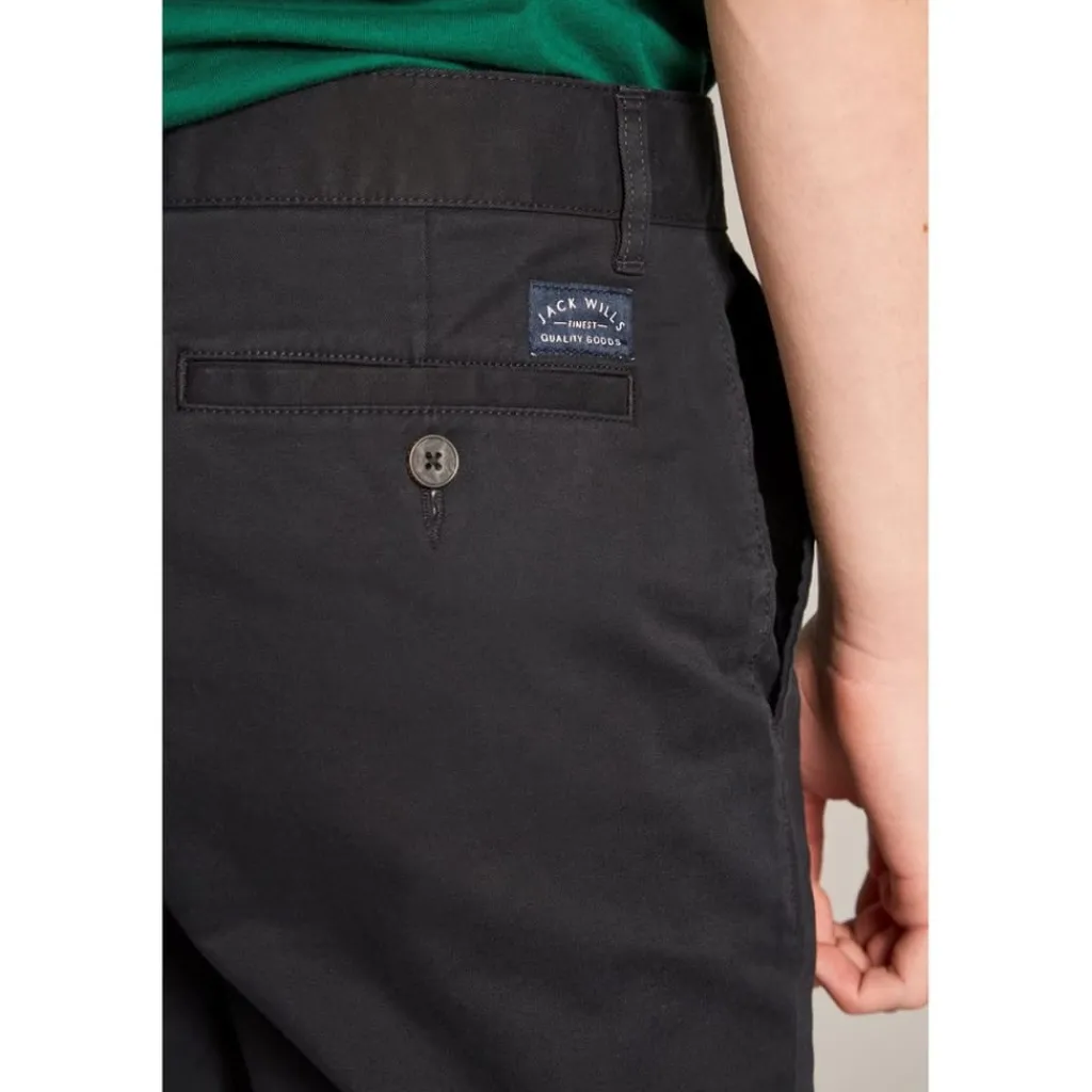 Shorts*Jack Wills Slim Chino Shorts in Black