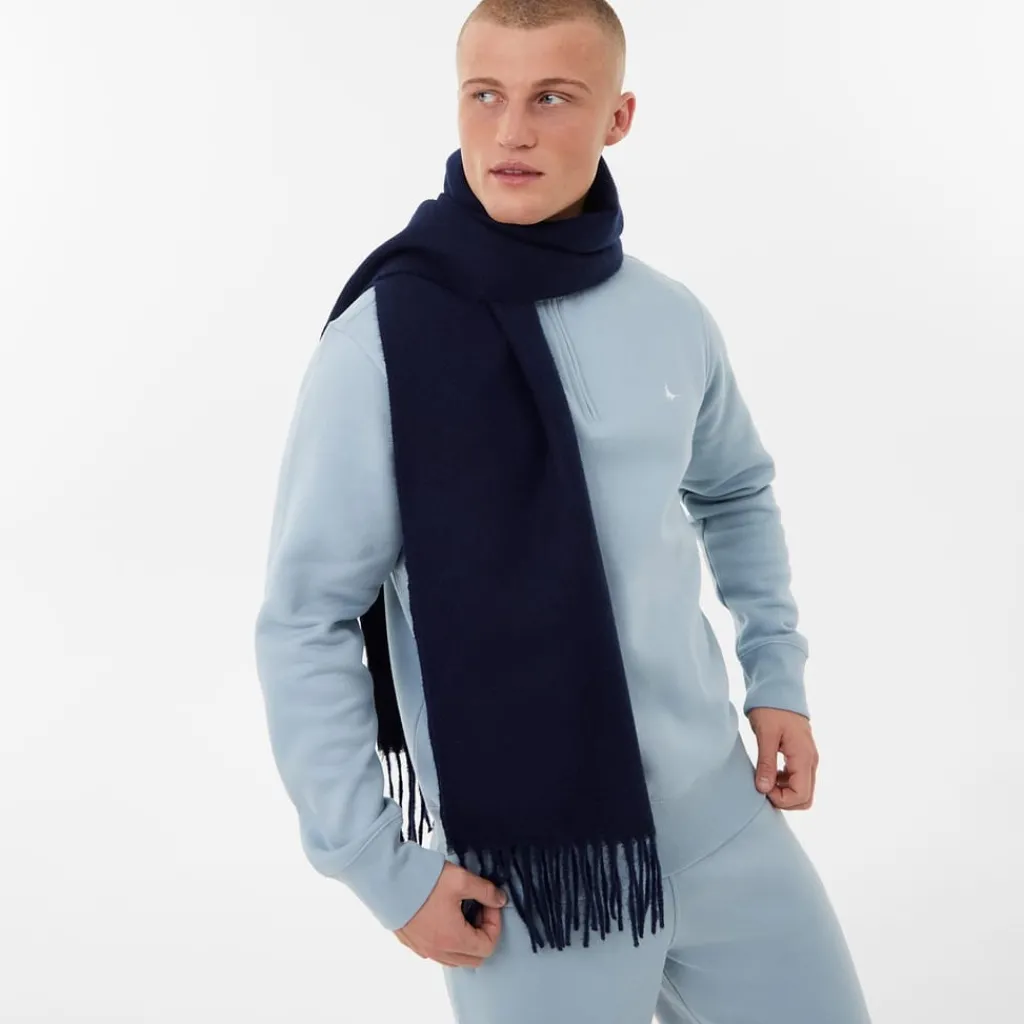 Gloves-Scarves-Umbrellas*Jack Wills Soft Scarf in Blue