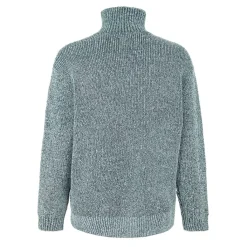 Knitwear*Jack Wills Two Tone Quarter Zip Jumper in Green