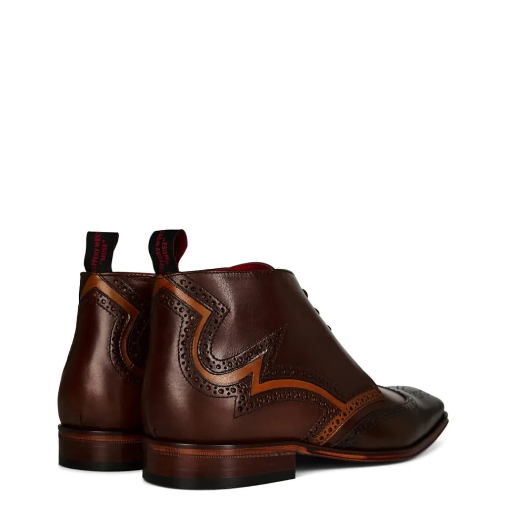Boots*Jeffery West Jeffery K860 Scarfce Boots in Brown