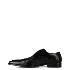 Shoes*Jeffery West Scarface Leather Oxford Shoes in Black