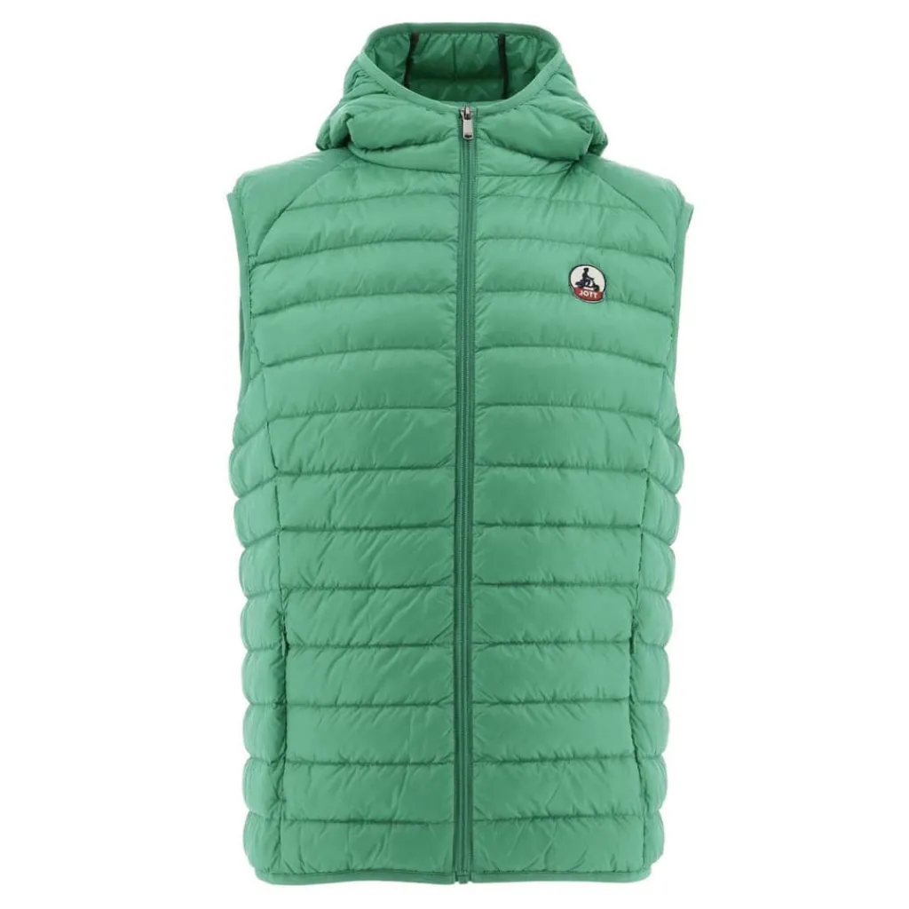 Coats And Jackets*JOTT Pat Hooded Down Gilet in Green