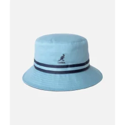 Caps-Hats*Kangol Stripe Bucket Hat in Blue